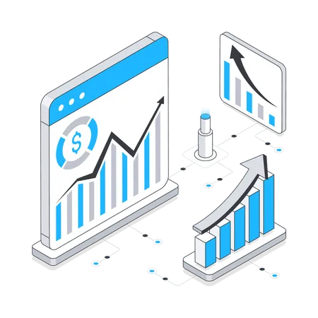 Growth Chart  Illustration