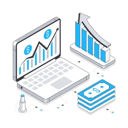 Growth Chart  Illustration