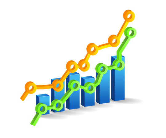 Growth chart  Illustration