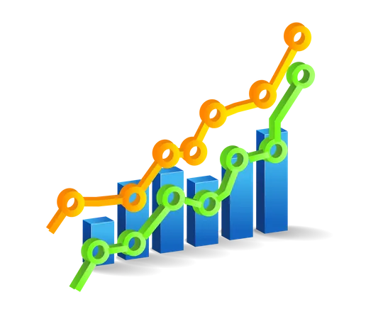 Growth chart  Illustration