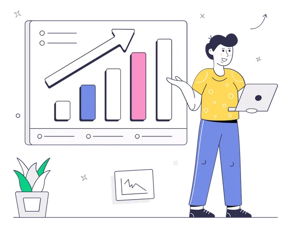 Growth Chart  Illustration