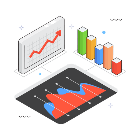 Growth chart  Illustration