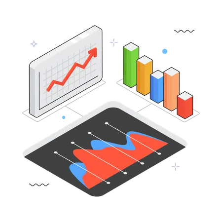 Growth chart  Illustration