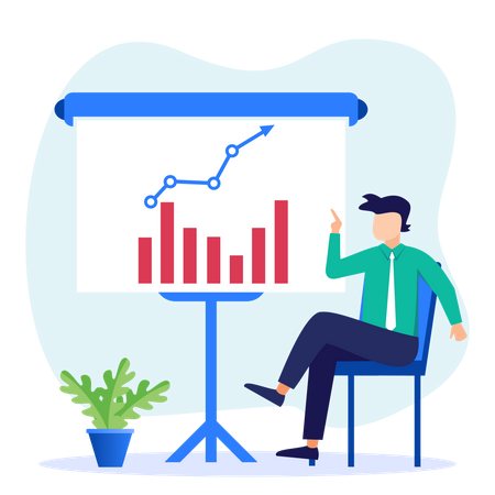 Growth Presentation  Illustration