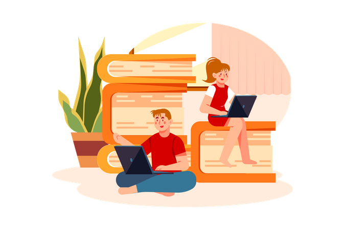 Gruppenstudie  Illustration