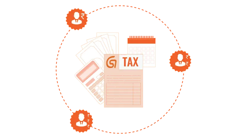 GST Tax Payment Illustration