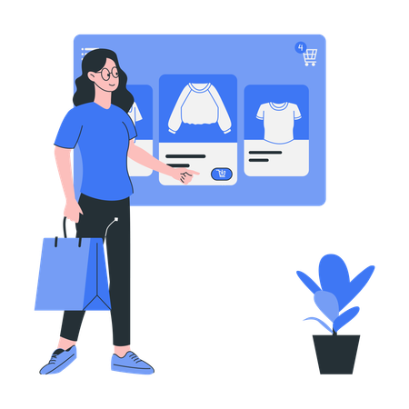 Guest checkout  Illustration