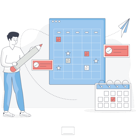 Guía paso a paso para crear un calendario usando el framework React con fragmentos de código y ejemplos visuales  Illustration