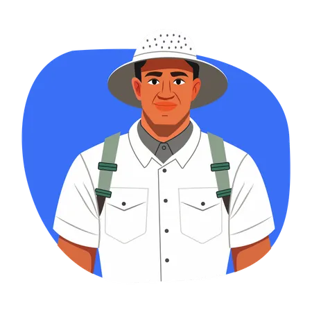 Guide Safari  Illustration