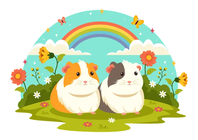 Guinea Pig  Illustration