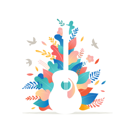 Guitar  Illustration