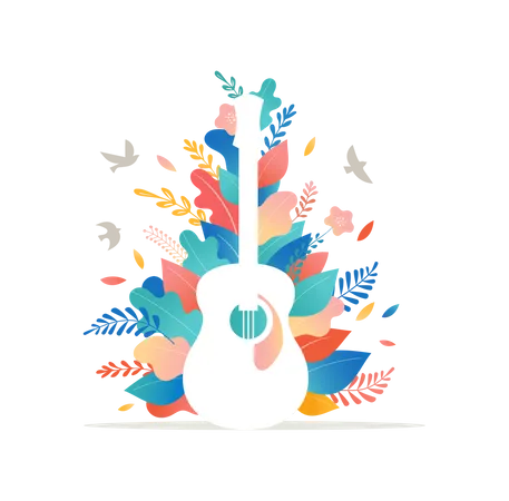 Guitar  Illustration