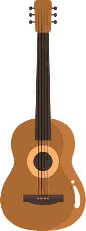 Guitare acoustique  Illustration