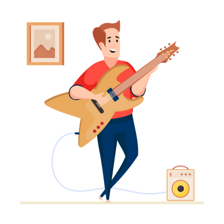 Guitarist  Illustration