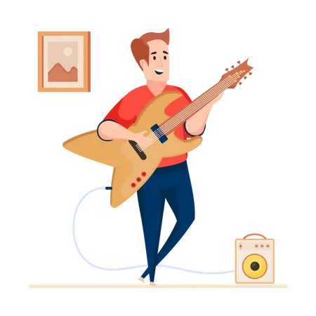 Guitarist  Illustration