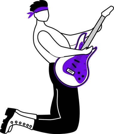 Guitarist  Illustration