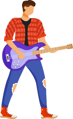 Guitarist  Illustration