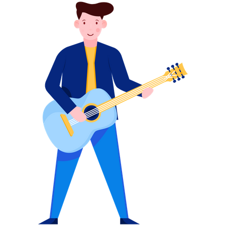 Guitariste  Illustration