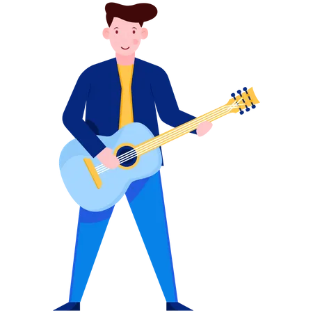 Guitariste  Illustration