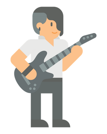 Guitariste  Illustration