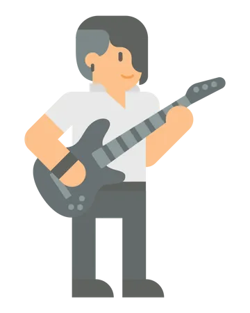 Guitariste  Illustration