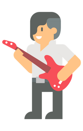 Guitariste  Illustration