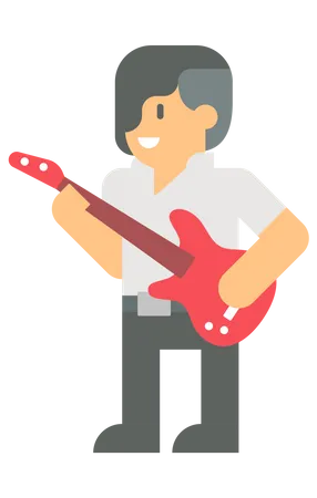 Guitariste  Illustration