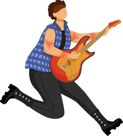 Guitariste  Illustration