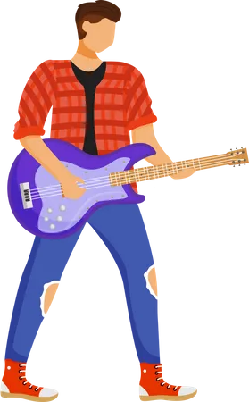 Guitariste  Illustration