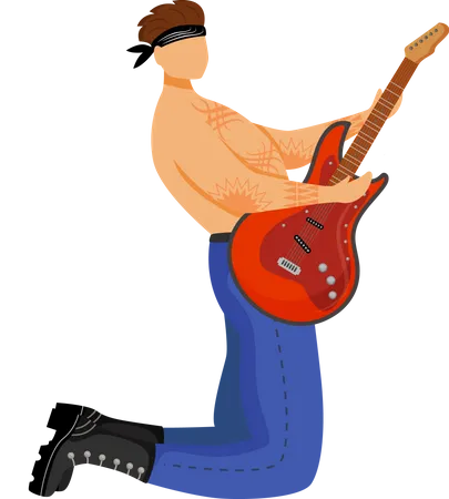 Guitariste  Illustration