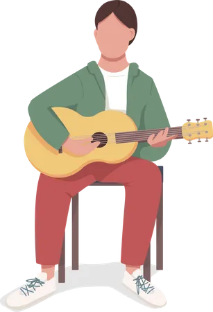 Guitariste  Illustration