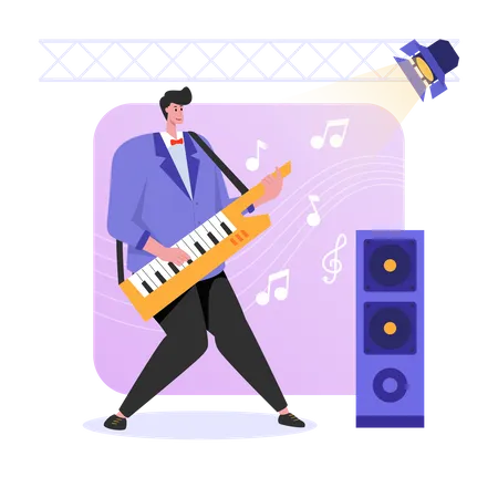 Guitariste  Illustration