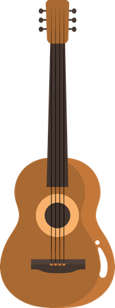 Guitarra acustica  Ilustración