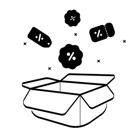 Gutschein Rabatt  Illustration