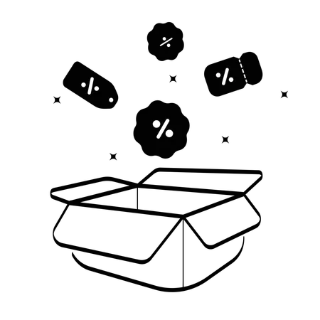 Gutschein Rabatt  Illustration