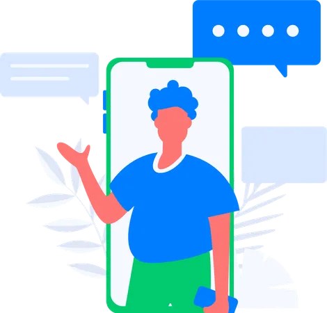 Guys having creative code idea  Illustration