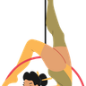illustration for gymnast