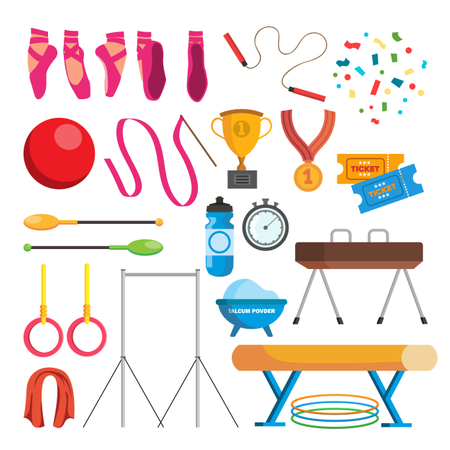 Gymnastic Accessories  Illustration