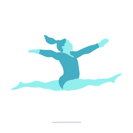 Gymnastique  Illustration