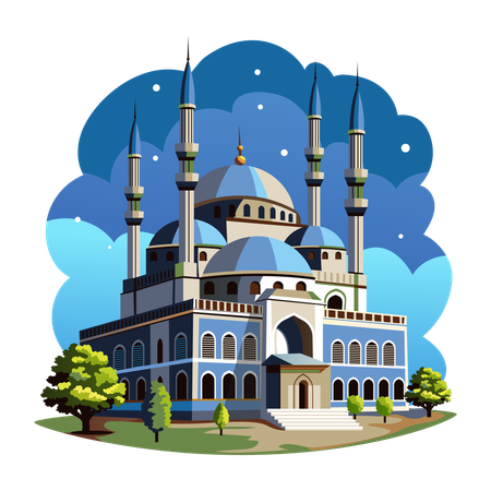 Mesquita Hagia Sofia  Ilustração