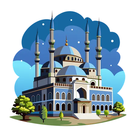 Mesquita Hagia Sofia  Ilustração