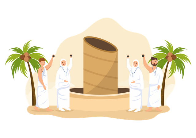 Hajj  Illustration