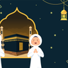 illustrations of hajj pilgrimage