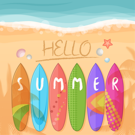 Hallo Sommer  Illustration