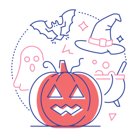 Halloween  Illustration