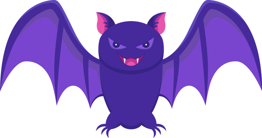 Halloween Bat  Illustration