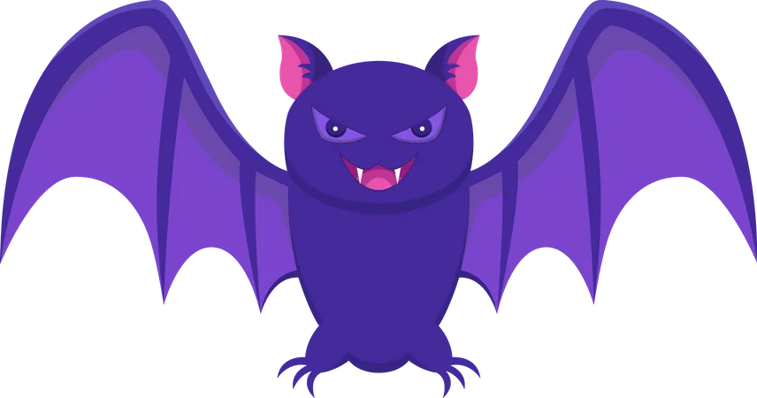 Halloween Bat  Illustration