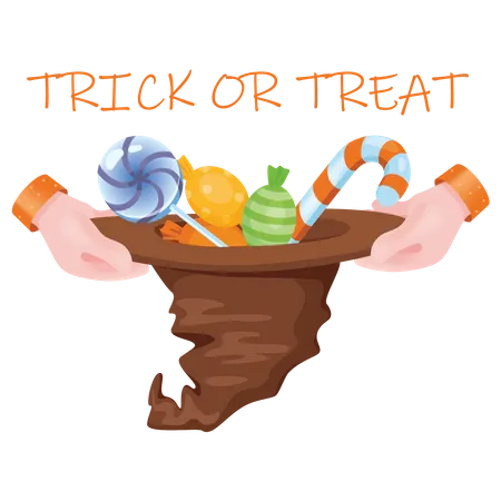 Halloween Candies  Illustration