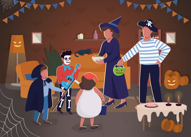 Halloween celebration Illustration
