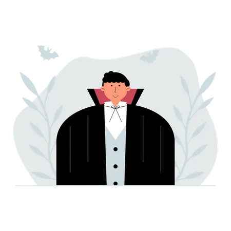 Halloween Dracula  Illustration